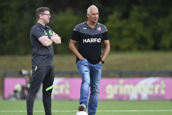 TVD-Coach Marc Bach hält große Stücke auf RWE-Trainer Christian Neidhart.