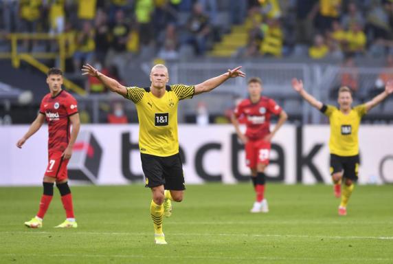 BVB: Furioser Haaland! Dortmund überrollt Frankfurt
