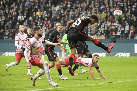 Bundesliga: Frankfurt rettet 1:1 gegen Leipzig