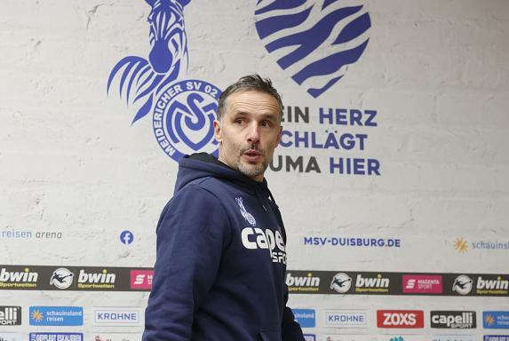 MSV Duisburg: Wechsel in der Startelf? Das sagt Trainer Schmidt