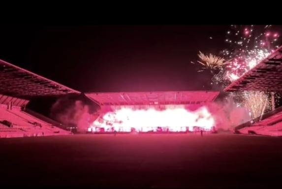 RWE wird 115: So wurde im Stadion an der Hafenstraße gefeiert