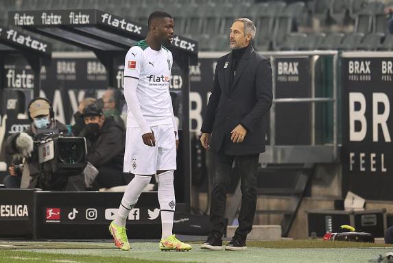 Gladbach: Thuram rechnet mit Hütter ab und kritisiert auch die Borussia-Fans