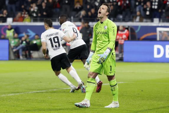 Schrecksekunde in Bochum: VfL-Keeper Riemann muss Training abbrechen