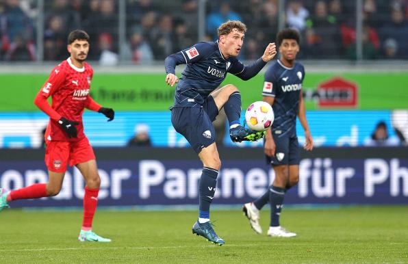 Sind beim VfL Bochum die großen Gewinner des Marktwert-Updates: Patrick Osterhage (Mitte) und Bernardo (rechts).