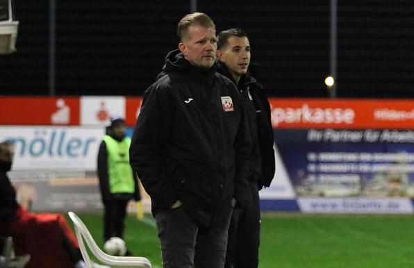 Steckt weiterhin mit Rot Weiss Ahlen im Abstiegskampf: Cheftrainer Björn Joppe