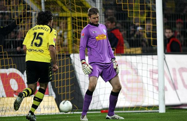 Andreas Luthe bei seinem bisher letzten Bundesliga-Einsatz für den VfL Bochum.