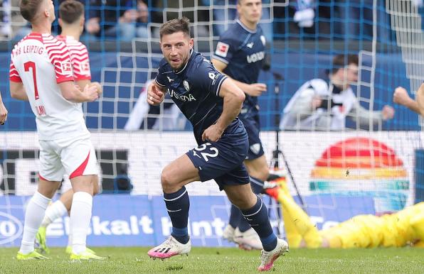 Maximilian Wittek brachte den VfL Bochum gegen RB Leipzig mit 1:0 in Führung.