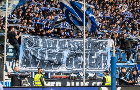 Die Fans des MSV Duisburg beim Heimsieg gegen Saarbrücken vor zwei Wochen.