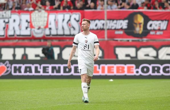 Drittliga-Torschützenkönig Jannik Mause könnte in der nächsten Saison in der 2. Bundesliga auf Torejagd gehen.