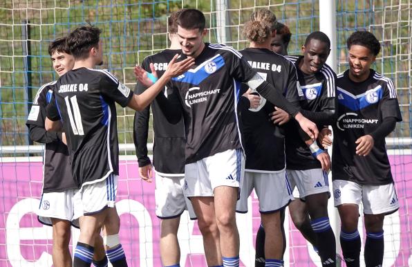 Die U19 des FC Schalke steht im Westfalenpokal-Finale.