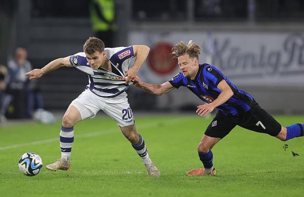 Robin Müller (links) könnte weiter für den MSV Duisburg spielen.