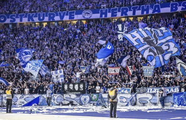 Die Fans von Hertha BSC.