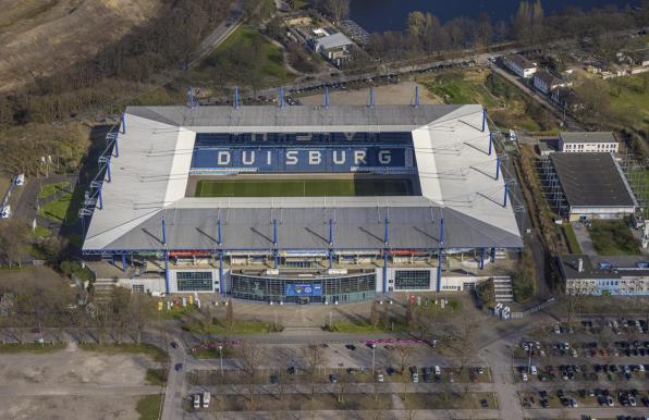 Das Stadion des MSV Duisburg.