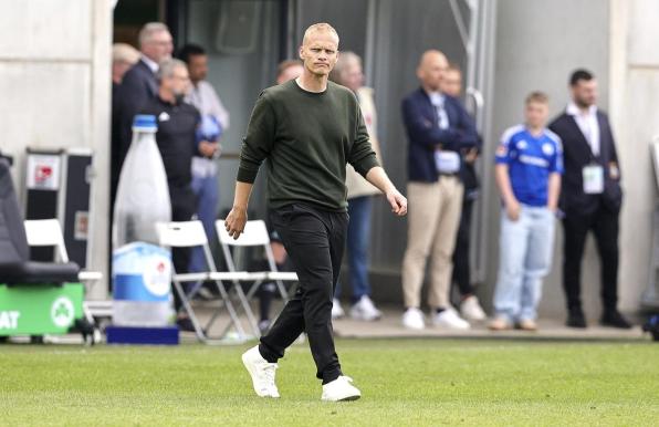 Schalke-Trainer Karel Geraerts.