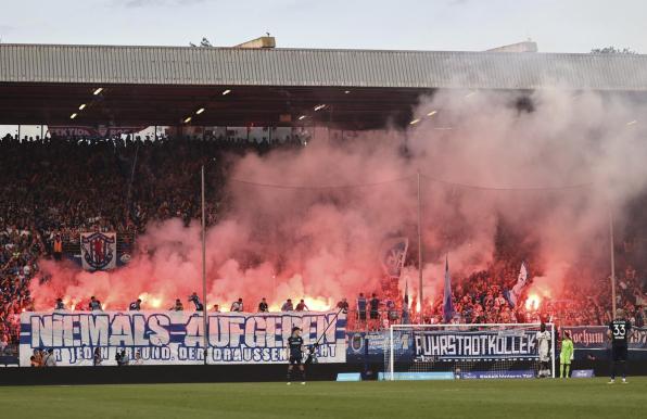 Diese Pyroaktion wird jetzt teuer für den VfL Bochum.
