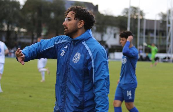 Ismail Jaroui, Co-Trainer der SSVg Velbert, freut sich auf das Testspiel gegen den VfL Bochum.