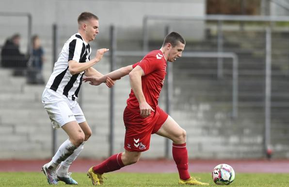 Henrik Mittelstädt, hier noch im Trikot der Kölner U21, wechselt zu Fortuna Köln.