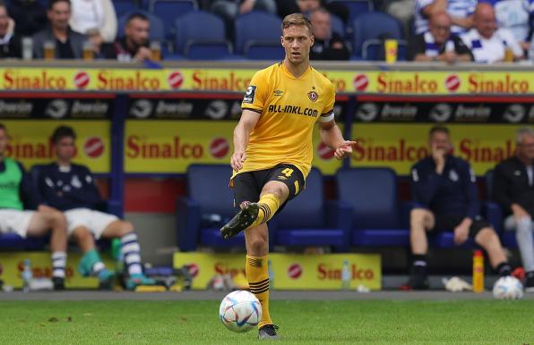 Tim Knipping, einst Kapitän der SG Dynamo Dresden, steht nun in Sandhausen auf dem Abstellgleis.