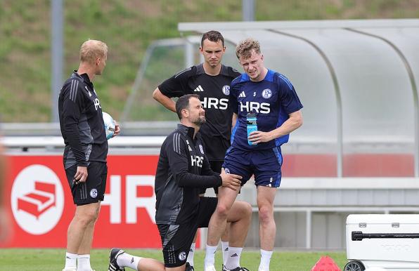 Derry Murkin hat sich im Trainings des FC Schalke 04 verletzt.