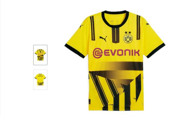 Das neue BVB-Cup-Trikot.