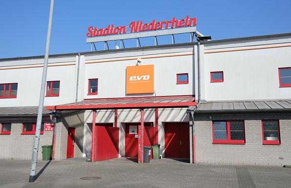 Die RWO-Spielstätte Stadion Niederrhein.