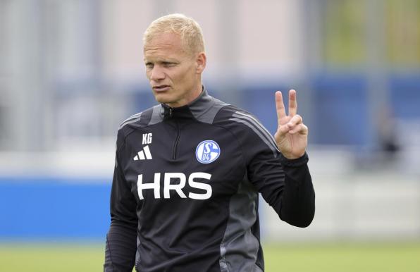 Schalke-Trainer Karel Geraerts.