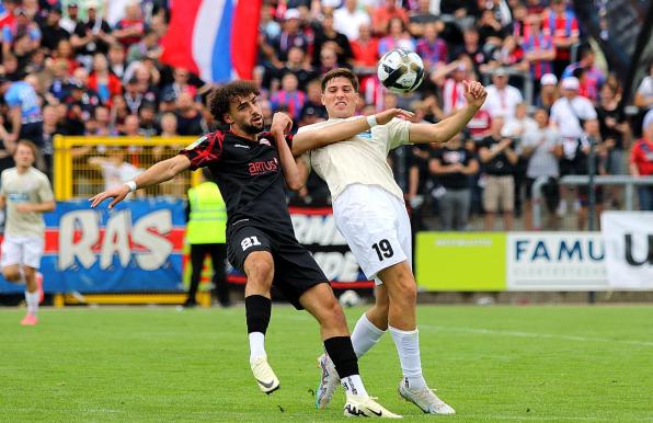 Umkämpftes Duell zwischen Türkspor und dem WSV.