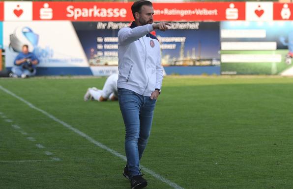 Rene Klingbeil, Trainer des Wuppertaler SV. 