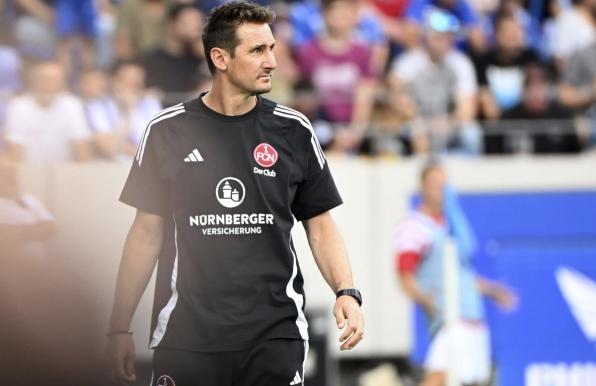 Miroslav Klose steht mit dem 1. FC Nürnberg vor dem ersten Heimspiel. 