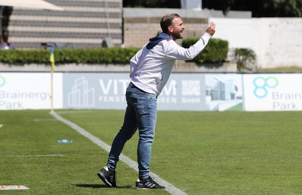 René Klingbeil, Trainer des Wuppertaler SV.