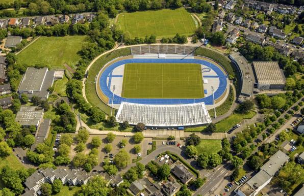 Der Sportpark Nord, Heimat des Bonner SC.