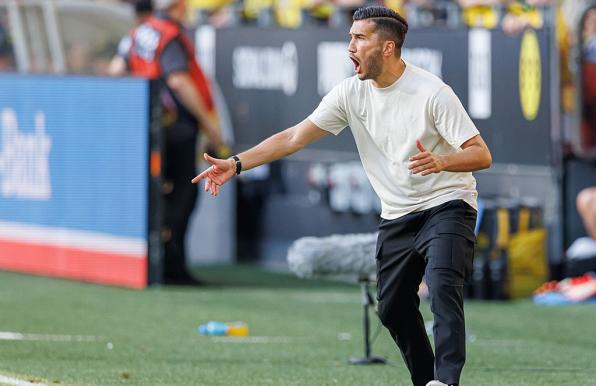 BVB-Coach Nuri Sahin. 
