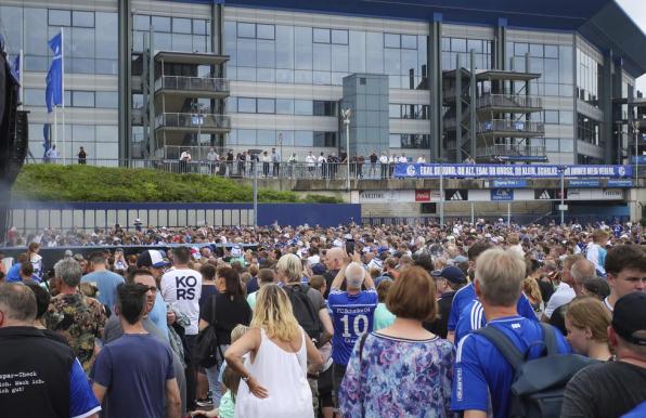 Beste Stimmung beim Schalke-Tag Ende Juli.