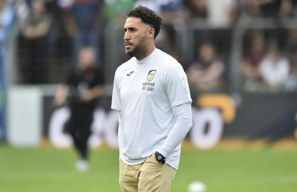 Julian Hesse, Trainer des FC Gütersloh.