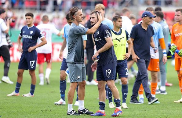 Aus in Runde eins. Große Enttäuschung beim VfL Bochum.