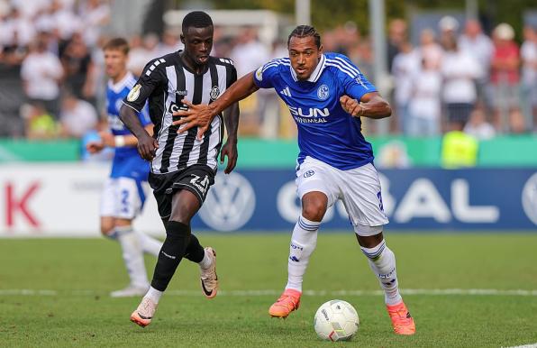 Schalke (rechts) steht in der 2. Runde im DFB-Pokal. 