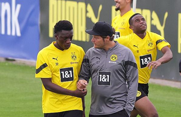 Abdoulaye Kamara blieb ein Profieinsatz unter Ex-Trainer Edin Terzic verwehrt.