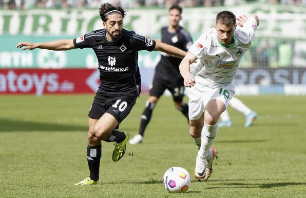 Lukas Petkov während seiner Zeit bei der SpVgg Fürth.