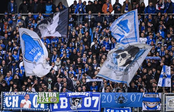 Fans der TSG 1899 Hoffenheim.