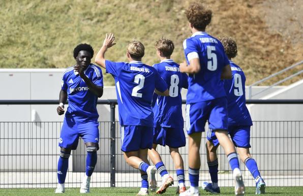 Jubel bei der Schalker U19.