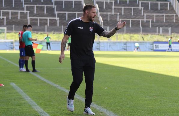 Rene Lewejohann, Trainer des KFC Uerdingen.