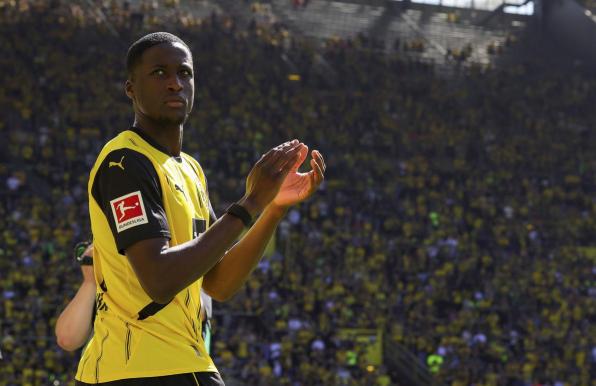 Soumaila Coulibaly bei der Saisoneröffnung von Borussia Dortmund gegen Aston Villa.