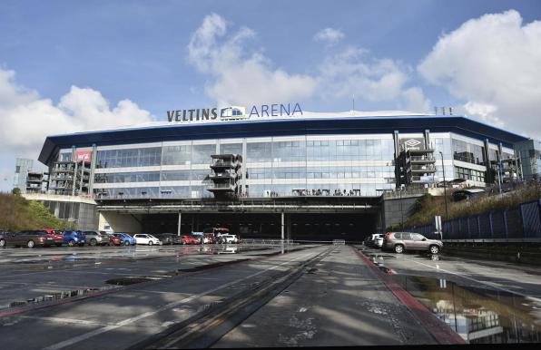 Die Schalker Veltins Arena.