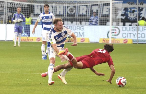 Es war ein ereignisreiches Duell zwischen dem MSV Duisburg und Fortuna Düsseldorf II