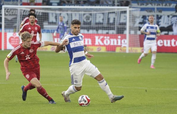 MSV-Stürmer Malek Fakhro blieb gegen die Fortuna glücklos.