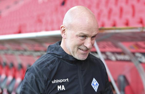 Marco Antwerpen, Trainer des SV Waldhof Mannheim.