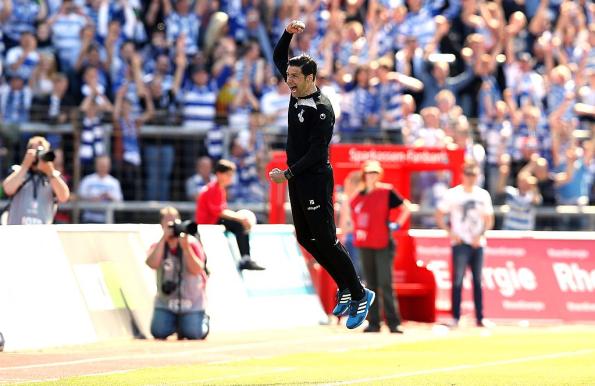 MSV-Trainer Ilia Gruev gelang mit dem MSV Duisburg bei Fortuna Köln der Klassensprung.