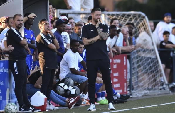 Rene Lewejohann, Trainer des KFC Uerdingen.