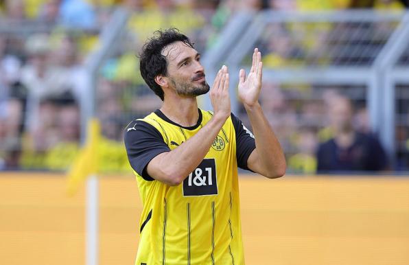 Mats Hummels wurde von den BVB-Fans gefeiert.