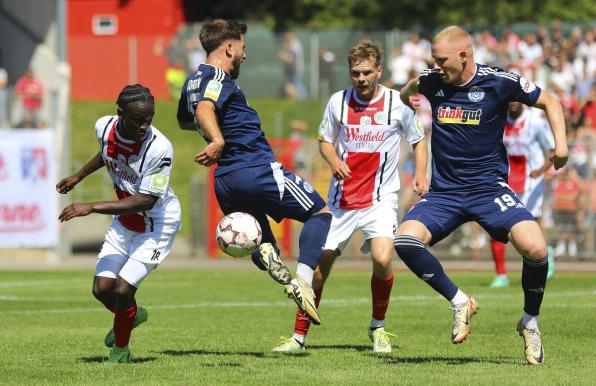 Nur mit den 90 Minuten gegen RWO war MSV-Coach Dietmar Hirsch in Gänze einverstanden. 